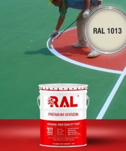 Sơn sân pickleball 2IN1 (Lót+phủ) RAL SPORT 2IN1 1013 3 B32 Son san the thao 2IN1 Lot phu RAL 1013 1
