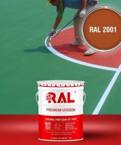 Sơn sân pickleball 2IN1 (Lót+phủ) RAL SPORT 2IN1 2001 3 B32 Son san the thao 2IN1 Lot phu RAL 2001 1