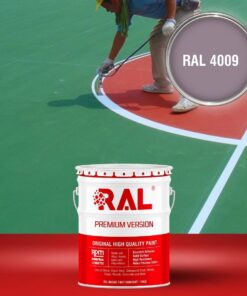 Sơn sân pickleball 2IN1 (Lót+phủ) RAL SPORT 2IN1 4009 3 B32 Son san the thao 2IN1 Lot phu RAL 4009 1