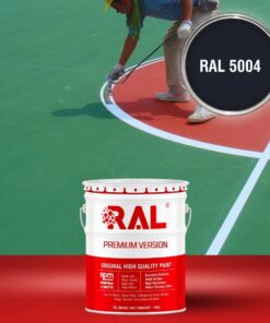 Sơn sân pickleball 2IN1 (Lót+phủ) RAL SPORT 2IN1 5004 3 B32 Son san the thao 2IN1 Lot phu RAL 5004 1