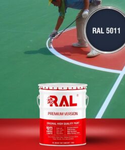 Sơn sân pickleball 2IN1 (Lót+phủ) RAL SPORT 2IN1 5011 3 B32 Son san the thao 2IN1 Lot phu RAL 5011 1