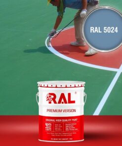 Sơn sân pickleball 2IN1 (Lót+phủ) RAL SPORT 2IN1 5024 3 B32 Son san the thao 2IN1 Lot phu RAL 5024 1