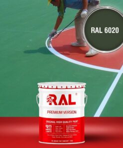 Sơn sân pickleball 2IN1 (Lót+phủ) RAL SPORT 2IN1 6020 3 B32 Son san the thao 2IN1 Lot phu RAL 6020 1