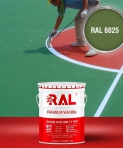 Sơn sân pickleball 2IN1 (Lót+phủ) RAL SPORT 2IN1 6025 3 B32 Son san the thao 2IN1 Lot phu RAL 6025 1