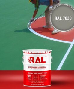 Sơn sân pickleball 2IN1 (Lót+phủ) RAL SPORT 2IN1 7030 3 B32 Son san the thao 2IN1 Lot phu RAL 7030 1