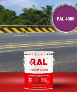 Sơn bó vỉa bê tông Acrylic RAL RASIDE 4006 3 C14 Son bo via Acrylic RAL 4006 1