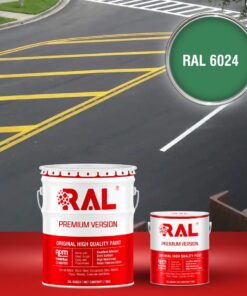 C3 Son ke vach phan quang PU RAL 6024 1