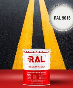 C6 Son ke vach phan quang Alkyd nhanh kho RAL 9016 1
