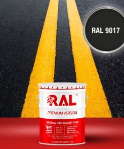 C6 Son ke vach phan quang Alkyd nhanh kho RAL 9017 1