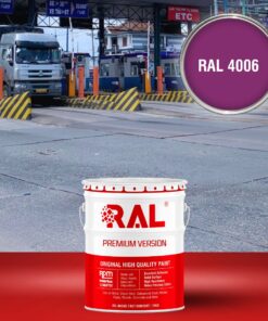 C21 Son tram giao thong Alkyd nhanh kho RAL 4006