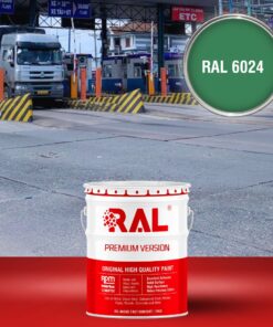 C21 Son tram giao thong Alkyd nhanh kho RAL 6024