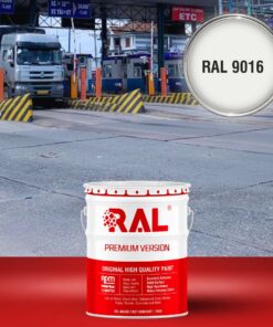 C21 Son tram giao thong Alkyd nhanh kho RAL 9016