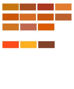 Bảng Màu Sơn Epoxy RAL Nhóm Màu Cam – Chuẩn Màu Sơn Epoxy Quốc Tế 3 bang mau son epoxy ral nhom mau cam2