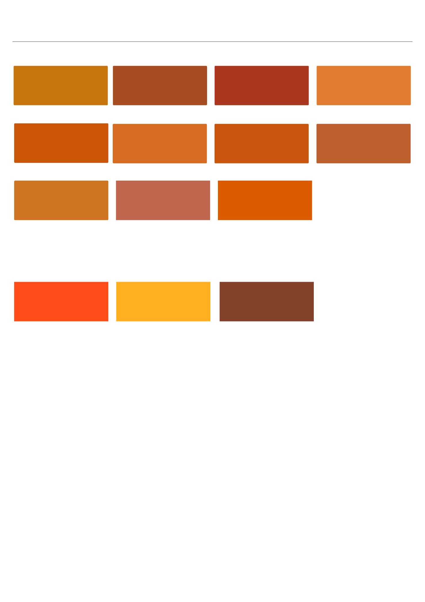 Bảng Màu Sơn Epoxy RAL Nhóm Màu Cam – Chuẩn Màu Sơn Epoxy Quốc Tế 2 bang mau son epoxy ral nhom mau cam2