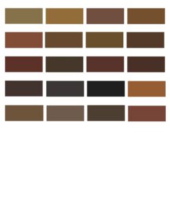 Bảng Màu Sơn Epoxy RAL Nhóm Màu Nâu – Chuẩn Màu Sơn Epoxy Quốc Tế 3 bang mau son epoxy ral nhom mau nau2