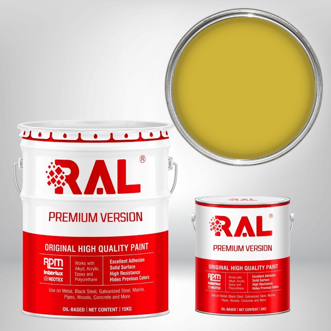 Sơn sàn công nghiệp Epoxy hệ lăn RAL RAFLOOR GUARD RAL 1012 2 RAL 1012