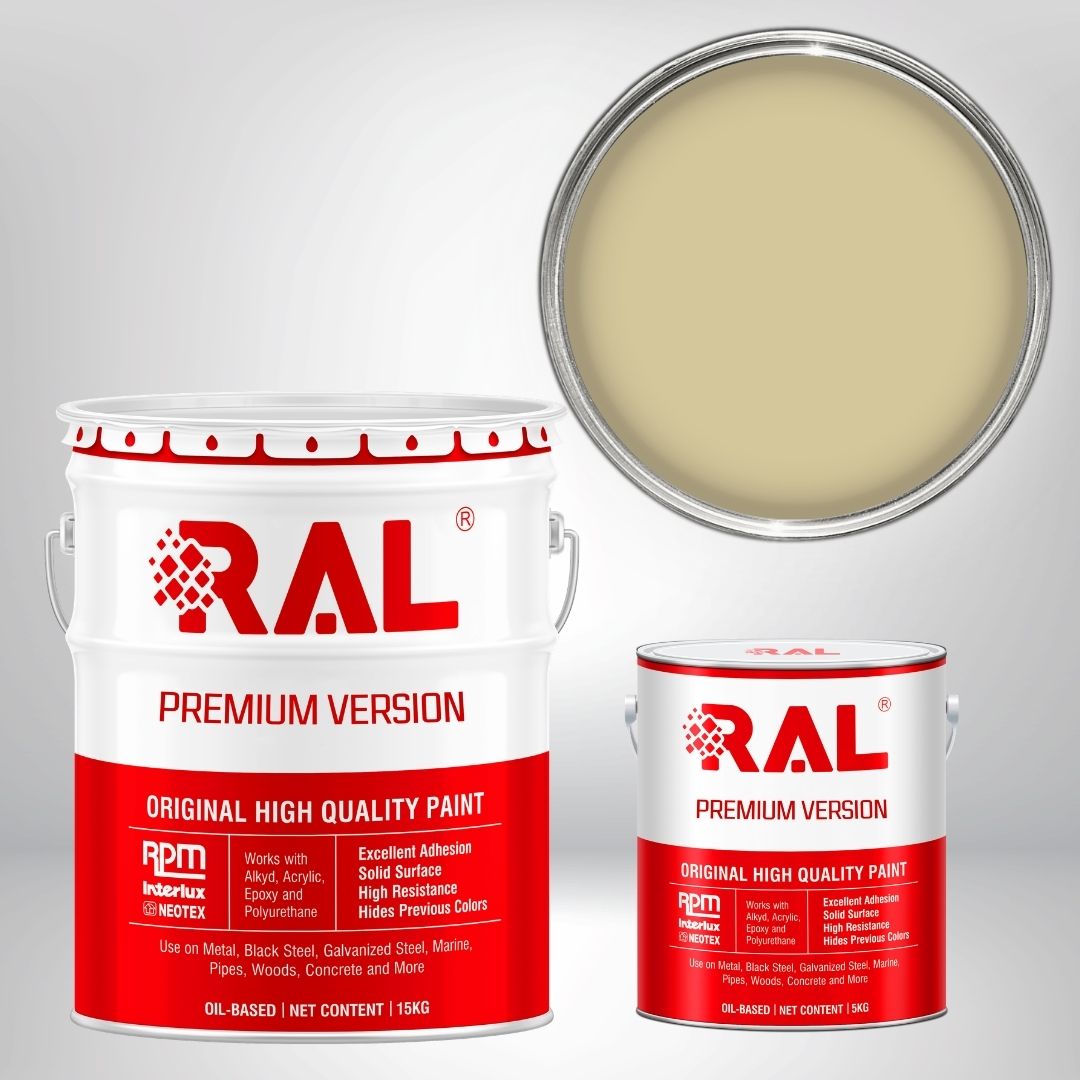 Sơn sàn công nghiệp Epoxy hệ lăn RAL RAFLOOR GUARD RAL 1014 2 RAL 1014