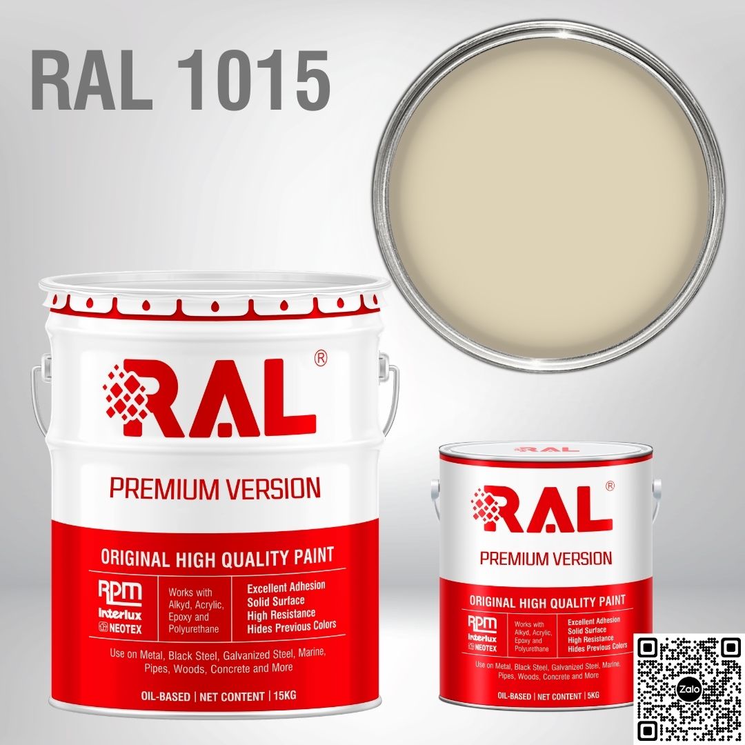 Sơn sàn công nghiệp Epoxy hệ lăn RAL RAFLOOR GUARD RAL 1015 1 RAL 1015 1