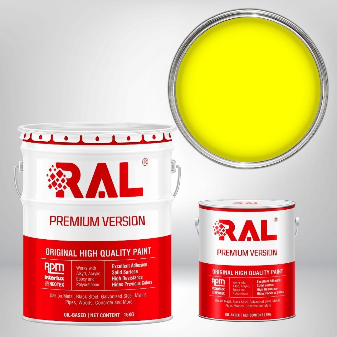 Sơn sàn công nghiệp Epoxy hệ lăn RAL RAFLOOR GUARD RAL 1026 2 RAL 1026