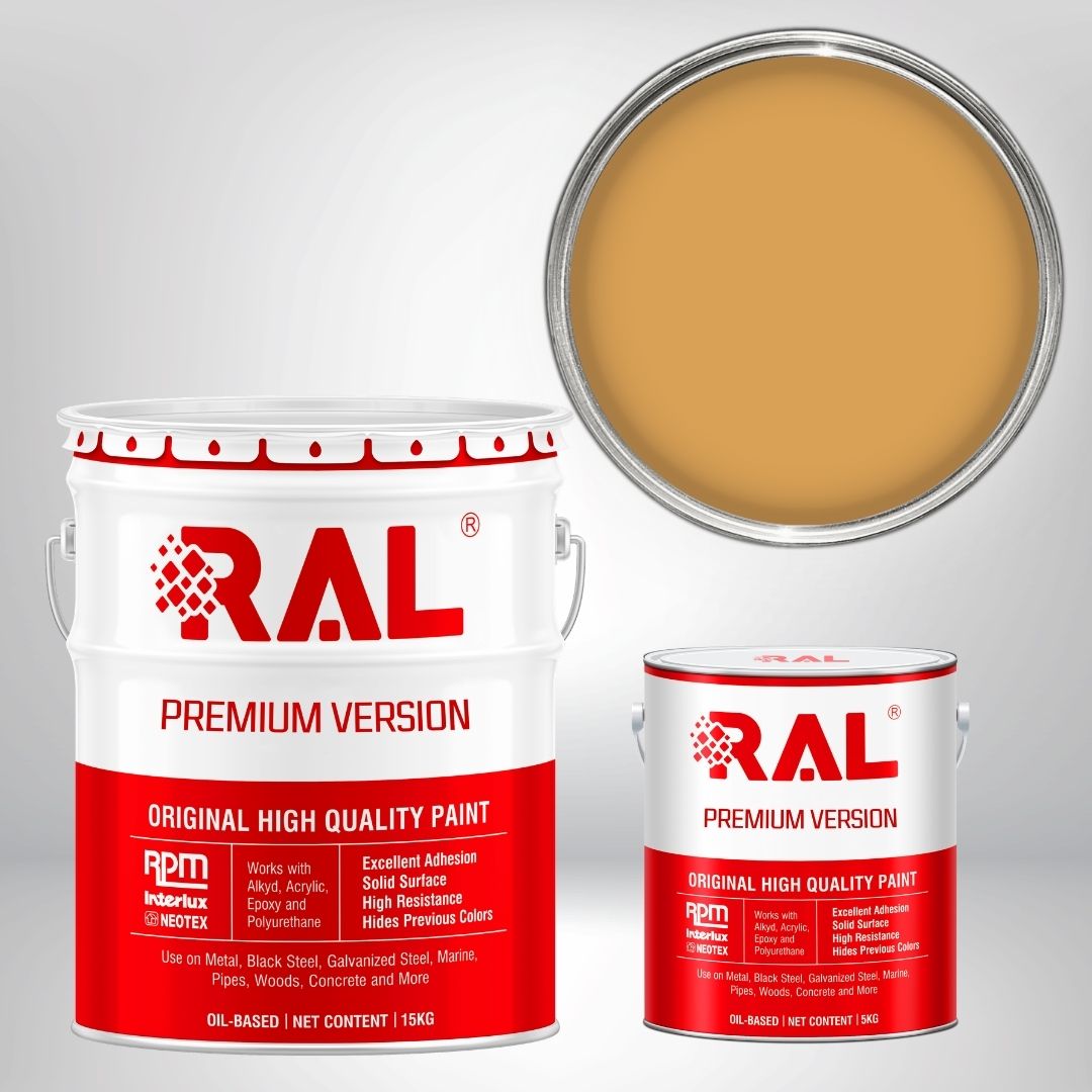 Sơn sàn công nghiệp Epoxy hệ lăn RAL RAFLOOR GUARD RAL 1034 2 RAL 1034 1