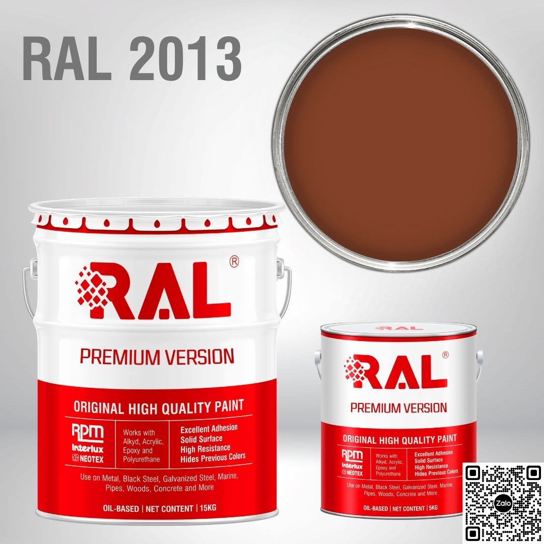 Sơn sàn công nghiệp Epoxy hệ lăn RAL RAFLOOR GUARD RAL 2013 1 RAL 2013