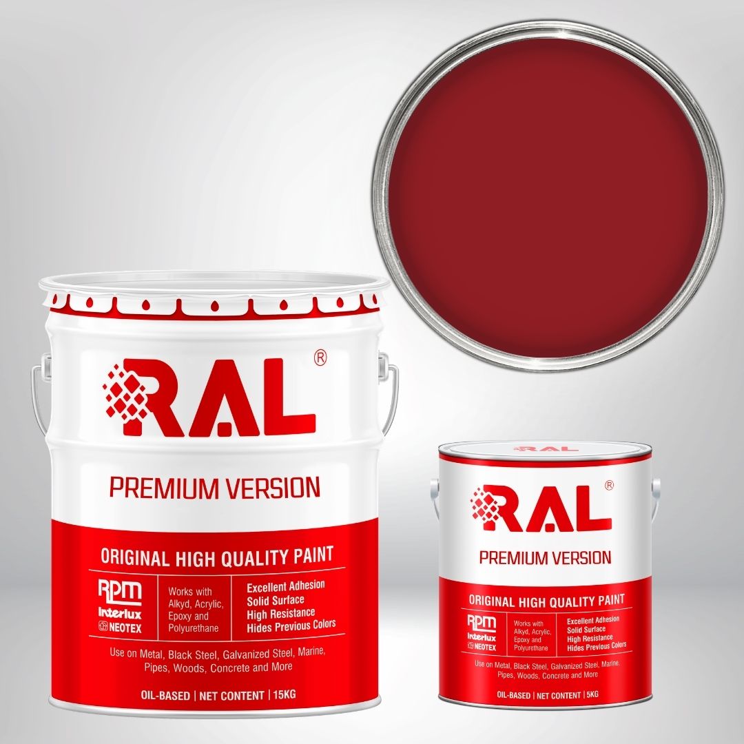 Sơn sàn công nghiệp Epoxy hệ lăn RAL RAFLOOR GUARD RAL 3001 2 RAL 3001 1