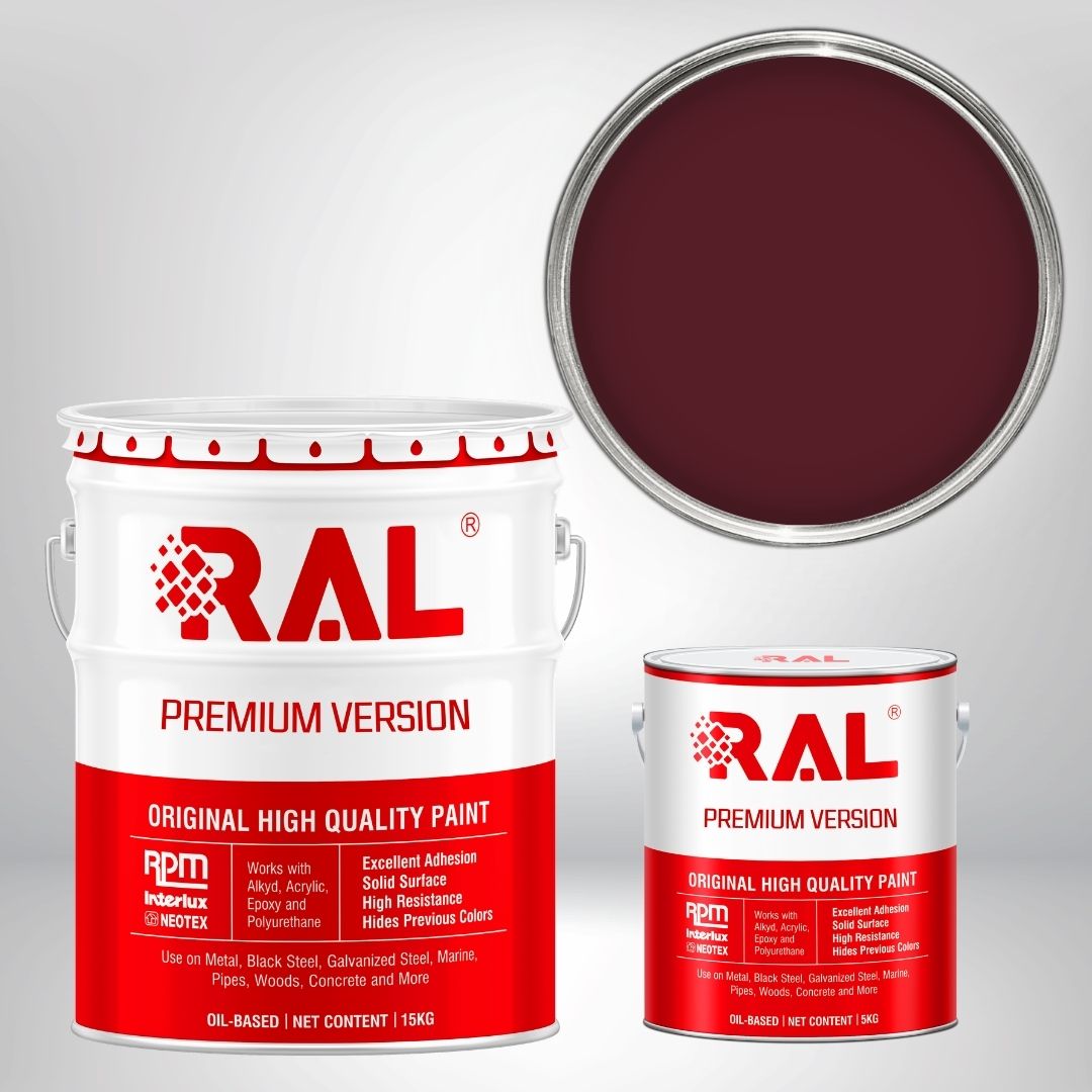 Sơn sàn công nghiệp Epoxy hệ lăn RAL RAFLOOR GUARD RAL 3005 2 RAL 3005 1