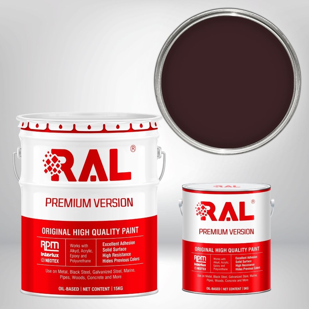 Sơn sàn công nghiệp Epoxy hệ lăn RAL RAFLOOR GUARD RAL 3007 2 RAL 3007 1