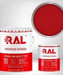 Sơn sàn công nghiệp Epoxy hệ lăn RAL RAFLOOR GUARD RAL 3020 3 RAL 3020 1