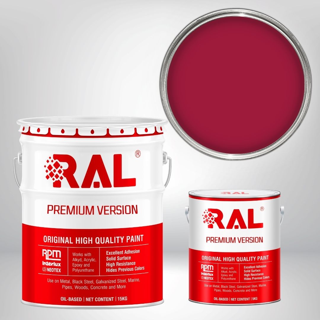 Sơn sàn công nghiệp Epoxy hệ lăn RAL RAFLOOR GUARD RAL 3027 2 RAL 3027 1