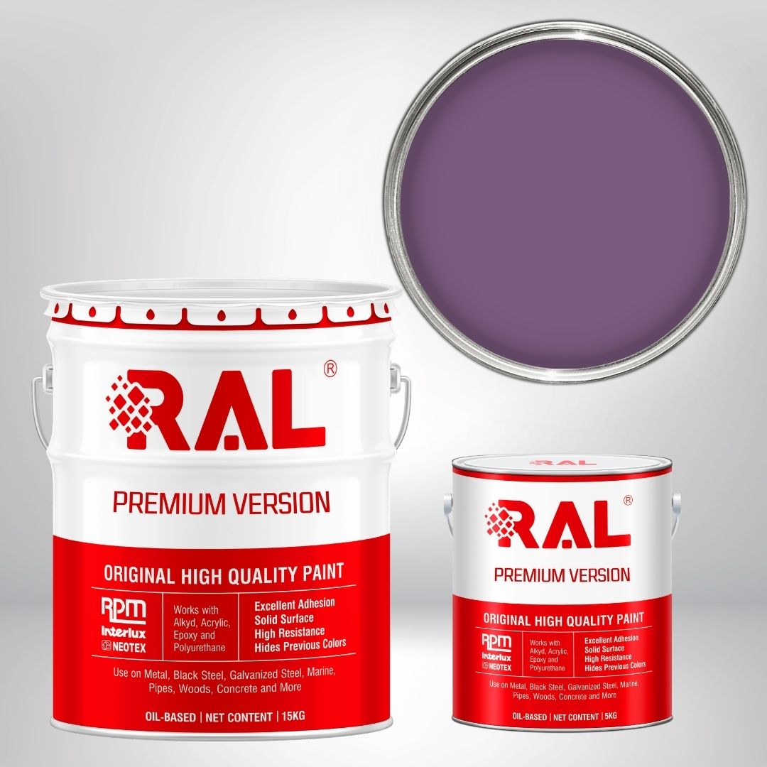 Sơn sàn công nghiệp Epoxy hệ lăn RAL RAFLOOR GUARD RAL 4001 2 RAL 4001 1