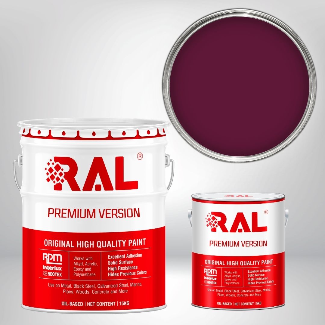 Sơn sàn công nghiệp Epoxy hệ lăn RAL RAFLOOR GUARD RAL 4004 2 RAL 4004 1