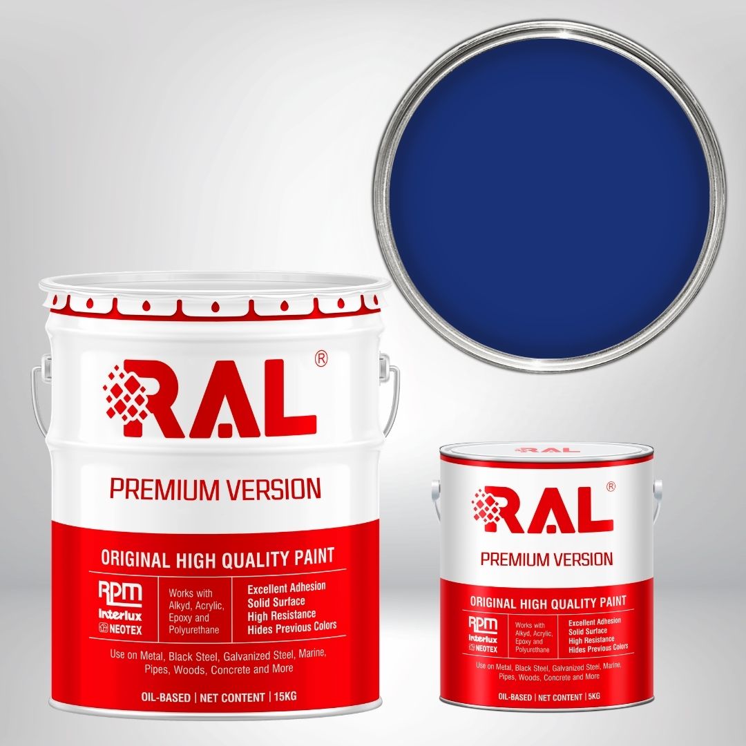 Sơn sàn công nghiệp Epoxy hệ lăn RAL RAFLOOR GUARD RAL 5002 1 RAL 5002 1