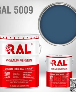 Sơn sàn công nghiệp Epoxy hệ lăn RAL RAFLOOR GUARD RAL 5009 3 RAL 5009