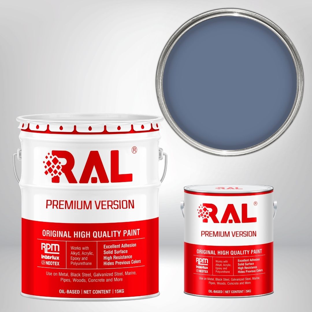 Sơn sàn công nghiệp Epoxy hệ lăn RAL RAFLOOR GUARD RAL 5014 2 RAL 5014 1