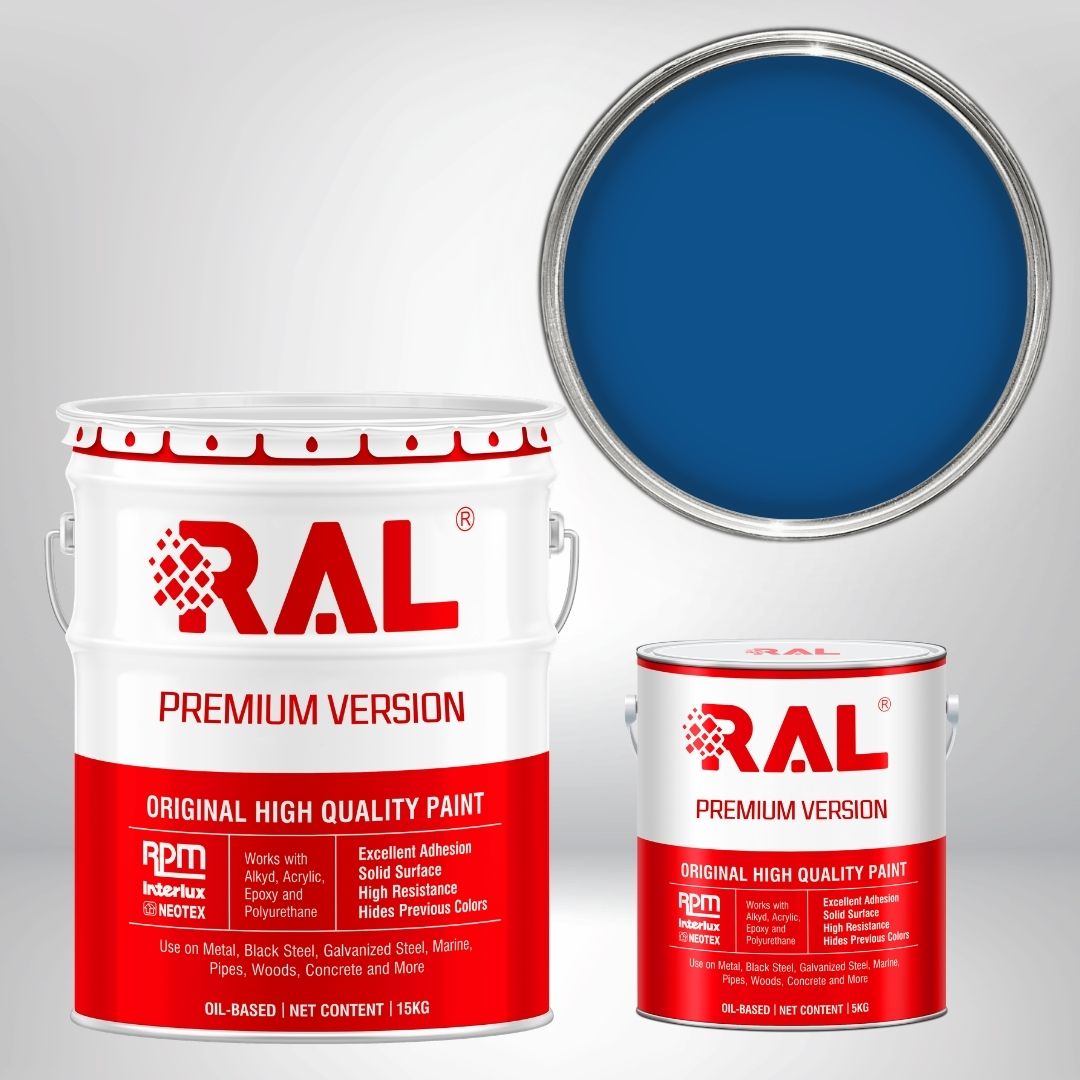 Sơn sàn công nghiệp Epoxy hệ lăn RAL RAFLOOR GUARD RAL 5017 2 RAL 5017 1