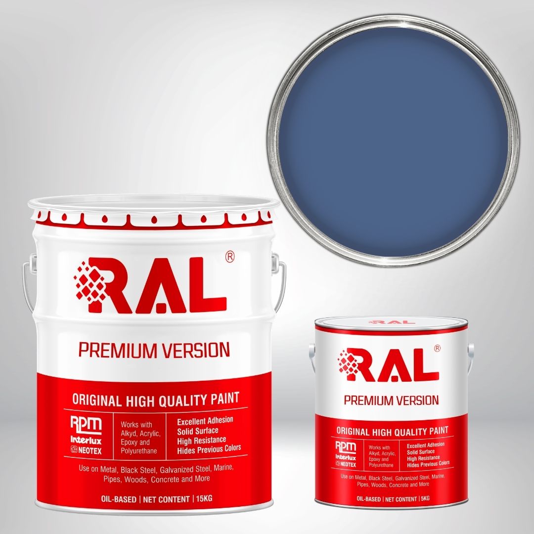 Sơn sàn công nghiệp Epoxy hệ lăn RAL RAFLOOR GUARD RAL 5023 2 RAL 5023 1