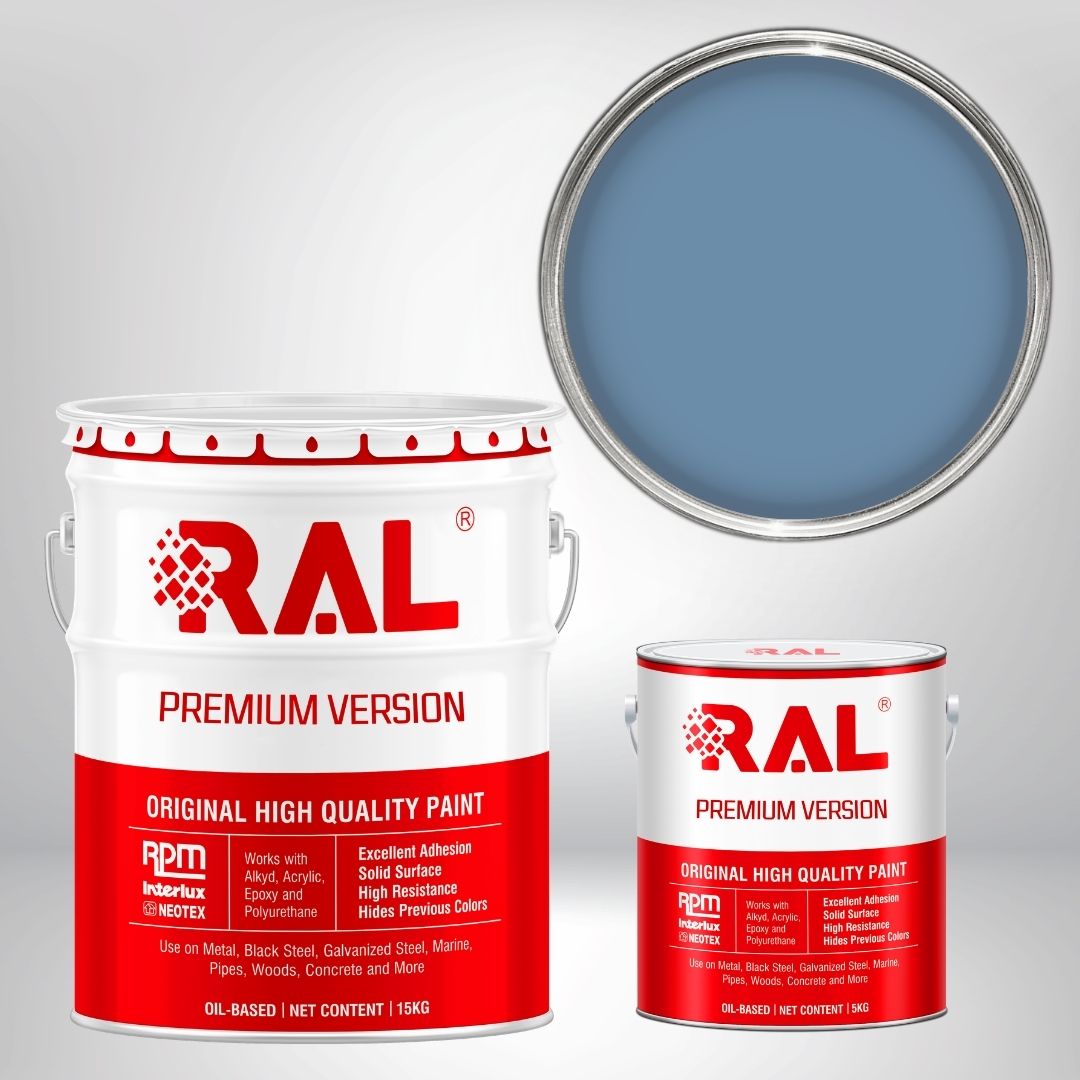 Sơn sàn công nghiệp Epoxy hệ lăn RAL RAFLOOR GUARD RAL 5024 2 RAL 5024 1
