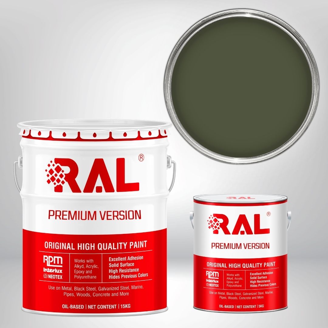Sơn sàn công nghiệp Epoxy hệ lăn RAL RAFLOOR GUARD RAL 6003 1 RAL 6003