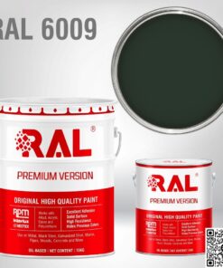 Sơn sàn công nghiệp Epoxy hệ lăn RAL RAFLOOR GUARD RAL 6009 3 RAL 6009