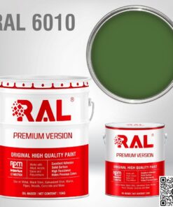 Sơn sàn công nghiệp Epoxy hệ lăn RAL RAFLOOR GUARD RAL 6010 3 RAL 6010