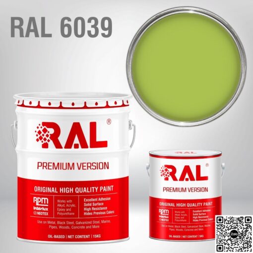Sơn sàn công nghiệp Epoxy hệ lăn RAL RAFLOOR GUARD RAL 6039 ...