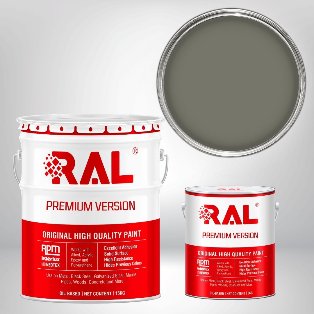 Sơn sàn công nghiệp Epoxy hệ lăn RAL RAFLOOR GUARD RAL 7003 2 RAL 7003 1