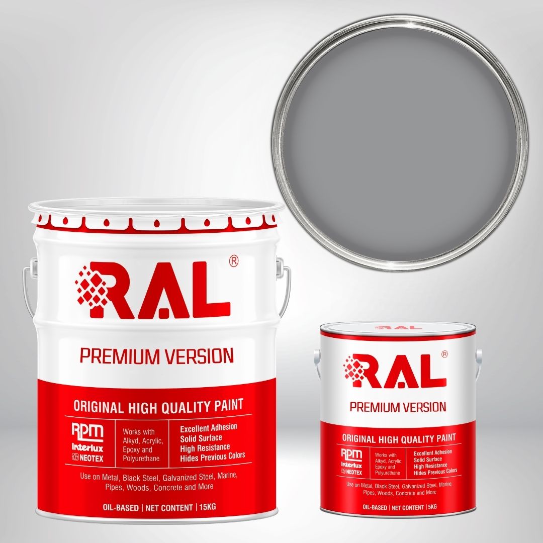 Sơn sàn công nghiệp Epoxy hệ lăn RAL RAFLOOR GUARD RAL 7004 2 RAL 7004 1